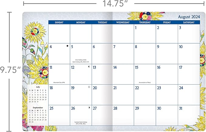 Lang Companies, Ladybird Monthly 2025 Planner