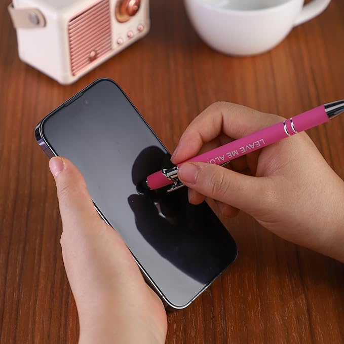 12 Pcs Ballpoint Pen,Fine Point Smooth Writing Pens,Kawaii Pens For Writing Journaling Taking Notes School Office Home.