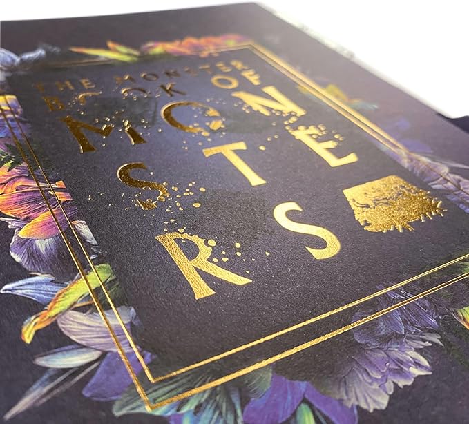 Paper House Productions Harry Potter 12 Month Undated 9.5" Planner with Month and Event Flag Stickers - Floral Hogwarts Crest