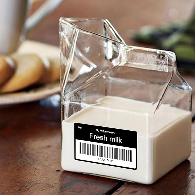 2.25" x 1.25" White Direct Thermal Labels, Replacement for Self-Adhesive Address Shipping Barcode Thermal Stickers, Compatible with Rollo & Zebra Thermal Label Printer(1 Roll, 1000 Labels)