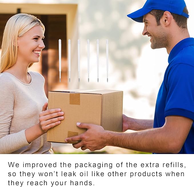 Big Fat Pens (12 Pack) Aids Writing For Tremor, Arthritis, Parkinson, Handicap, Carpal Tunnel Large Wide Grip Pens Retractable Ballpoint Pens (6 Pens + 6 Extra Refills)(Black)