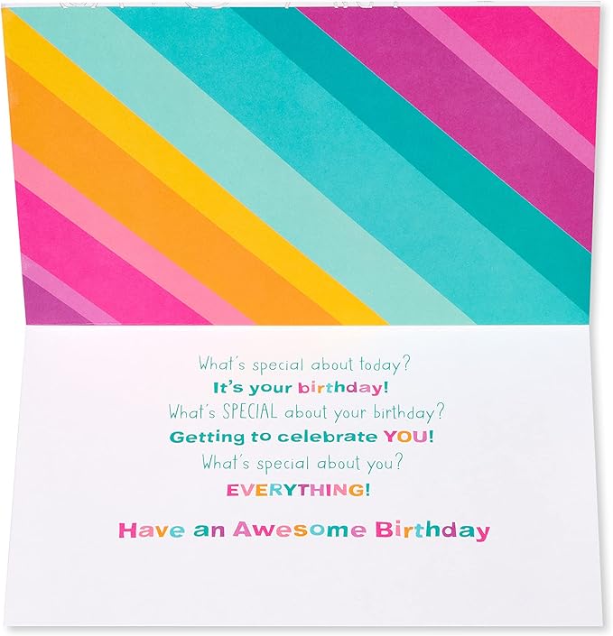 American Greetings Birthday Card for Kids (What's Special)