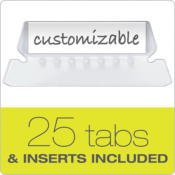 Pendaflex Recycled Hanging Folders, Letter Size, Bright Green, 1/5 Cut, 25/BX (81610)