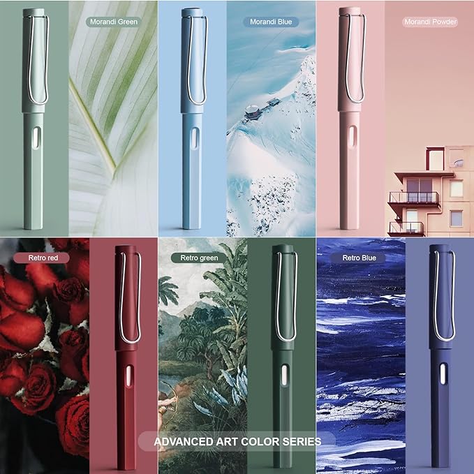 Infinity Forever Pencil Christmas Gift - 0.7mm Infinite Everlasting Metal Inkless Pencils Set with Eraser , No Need Sharpened, Replace Mechanical Pen for Drawing and Writing(6 Pens +6Replacement Tips)