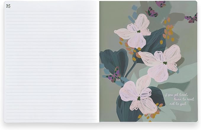 Erin Condren 2025 Softbound Life Planner (Jan - Dec 2025), 8” x 10” 12-Month Weekly & Monthly Planner Journal, Hourly Layout, Soft Cover, Layflat Binding, Peacock Cover & Bold Blooms Interior Design