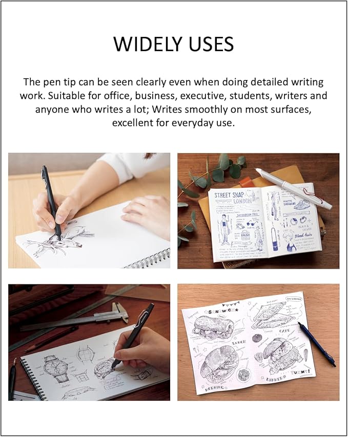 Uni Jetstream EDGE3 0.28mm Oil-based Ballpoint Pen Black Body + Black/Red/Blue Refills, Sticky Notes Value Set