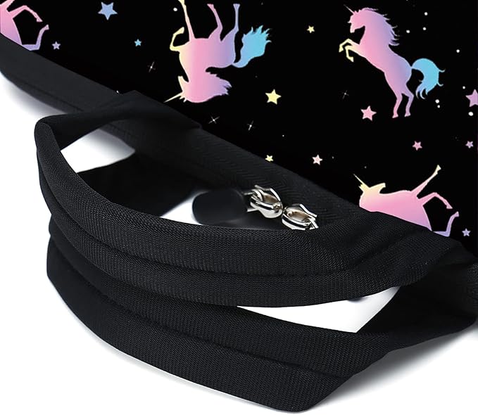 11.6" 12.2 inches Laptop Sleeve Chromebook Case Ultrabook Case Notebook Sleeve Tablet Case Neoprene Handle Sleeve for Men Women, Two Pockets Fit Apple MacBook Air Samsung Acer HP DELL(Unicorn)