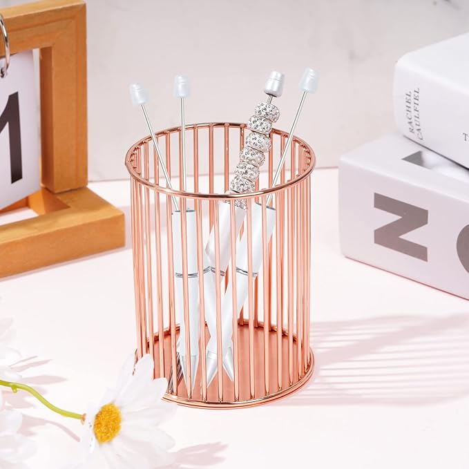 jiebor 30Pcs White Beadable Pens Plastic Bead Pen Black Ink Ballpoint Pens Diy Pens Cute Cool Pens for Teacher Bridal Graduation Gift Office Supplies