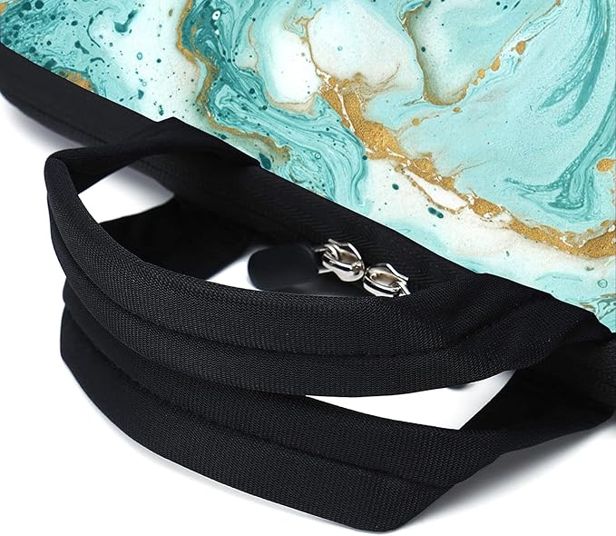 11.6 12 12.1 Inch Laptop Carrying Bag Protective Chromebook Case Pouch Netbook Notebook Ultrabook Bag Tablet Sleeve Cover Travel Briefcase with Handle for Men Women (Marble)