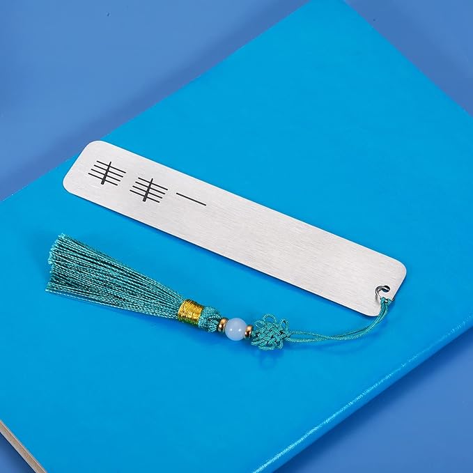 11 Year Anniversary Gifts Bookmark Steel for Husband Wife Boyfriend Girlfriend Women Men 11th Anniversary Wedding Valentine Christmas I Love You Gifts for Couples Male Female Bookmark Lover Him Her