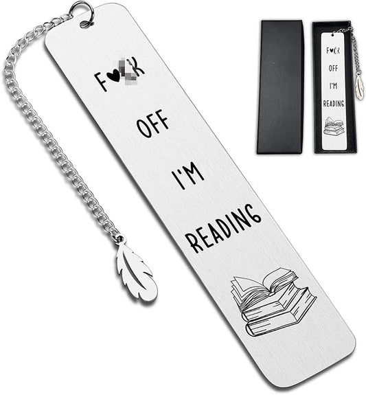 Funny Bookmarks for Book Lovers,Reading Gifts for Book Lovers Women Men Writers Reader Friends Christmas Gifts,Stocking Stuffers for Librarian Student Coworker Teens Girl Boy Graduation Gifts
