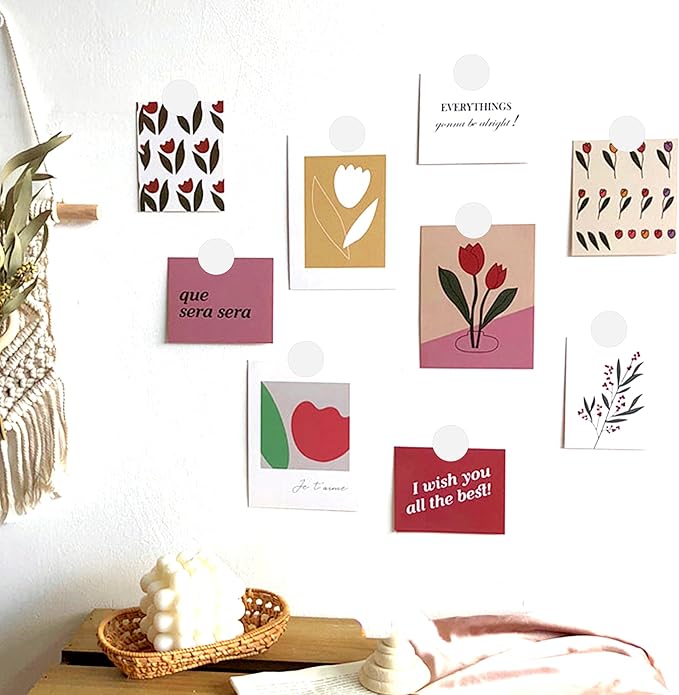 PARLAIM 0.75 inch Diameter Colored Dot Stickers 4 Rolls Pack 4000pcs White Round Label Color Coding Marking Stickers Permanent Adhesive for Garage Sale