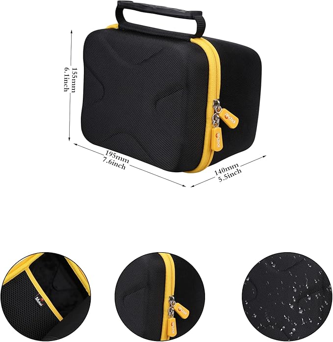 Mchoi Shockproof Carrying Case Suitable for Kodak Slide N SCAN Film and Slide Scanner with Large 5” LCD Screen, Hard Protective EVA Case Impact Resistant, Case Only