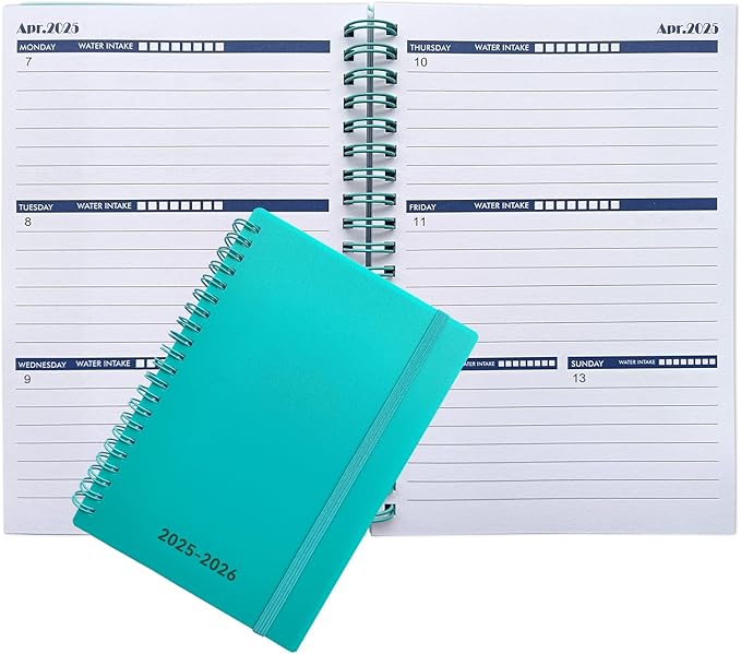 Cheneyboo 2025 Planner - January 2025- June 2026, Monthly Weekly Daily Planner 2025-2026, 18 Month Planner, 7.5"x10.2", Big Size Planner, Green