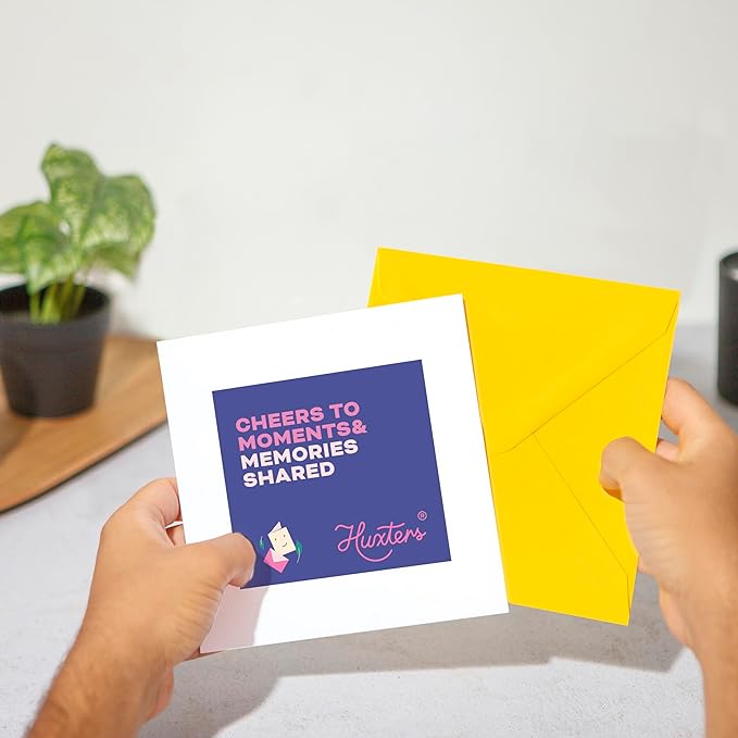 Huxters Birthday Card from the Dog – Beagle - Happy Birthday to Dog Mum and Dog Dad – Birthday Card from the Dog to Friends Family First Birthday (Beagle)