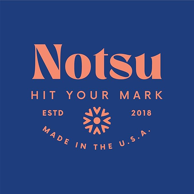 Notsu Graph Notepads 11 x 17 inch | Large Graphing Double Sided Drafting Pads with 1/4" Quad Grid Premium Thick Paper 120gsm