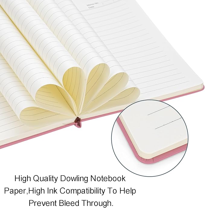 AKA Sorority Gift Leather Notebook for Women Girls Pink and Green Greek Sorority Journal Notebook Sisterhood Graduation Gift (1)