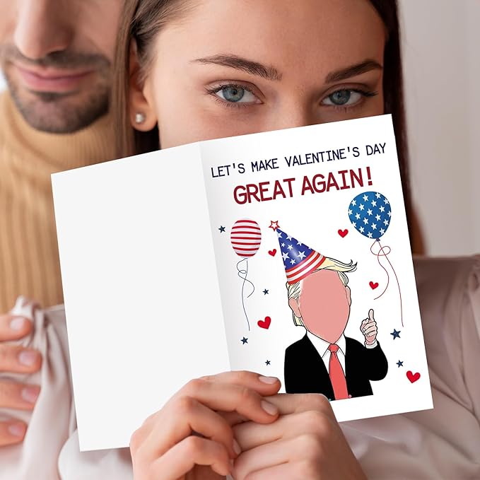 Happy Valentines Day Gifts for Him Her, Funny Valentines Day Card for Boyfriend Girlfriend, Romantic Valentine's Day Card Gifts for Women Men, Love Card