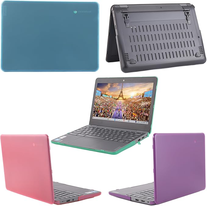 mCover Hard Case ONLY Compatible for 2024~2025 11.6" Lenovo 100E Chromebook Gen 4 (with Intel CPU and Model# 83G*) Laptop Computer (NOT Fitting Any Other Lenovo Models) - Clear