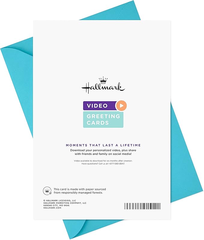 Hallmark Personalized Video Anniversary Card, Better Together (Record Your Own Video Greeting)