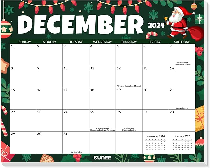SUNEE 2025 Magnetic Calendar for Refrigerator from Now to December 2026 Wall Calendar, Fridge Calendar 2 Year Planner with Magnet for Monthly Program, 8"x10" Tearable Paper Calendar, Seasonal Color