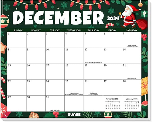 SUNEE 2025 Magnetic Calendar for Refrigerator from Now to December 2026 Wall Calendar, Fridge Calendar 2 Year Planner with Magnet for Monthly Program, 8"x10" Tearable Paper Calendar, Seasonal Color