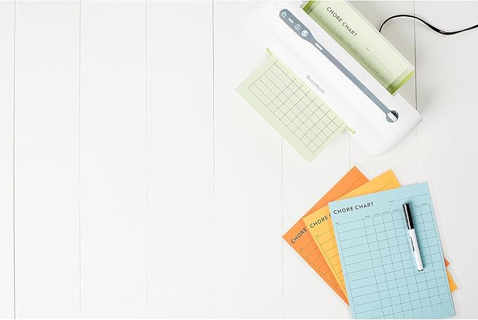 Scotch Thermal Laminating Pouches 8.9 x 11.4-Inches 3 mil Thick 20-Pack (TP3854-20) Clear