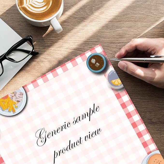 Summertime Backyard BBQ Letterhead Laser & Inkjet Printer Paper, 100 pack