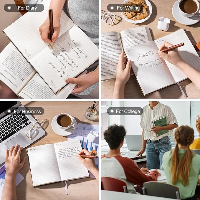 Ovesmusl Lined Journal for Women Journals for Writing 260 Pages A5 Notebooks for Work Tree of Life Hardcover Leather Diary Journals, 5.7”x8.3”, Pink