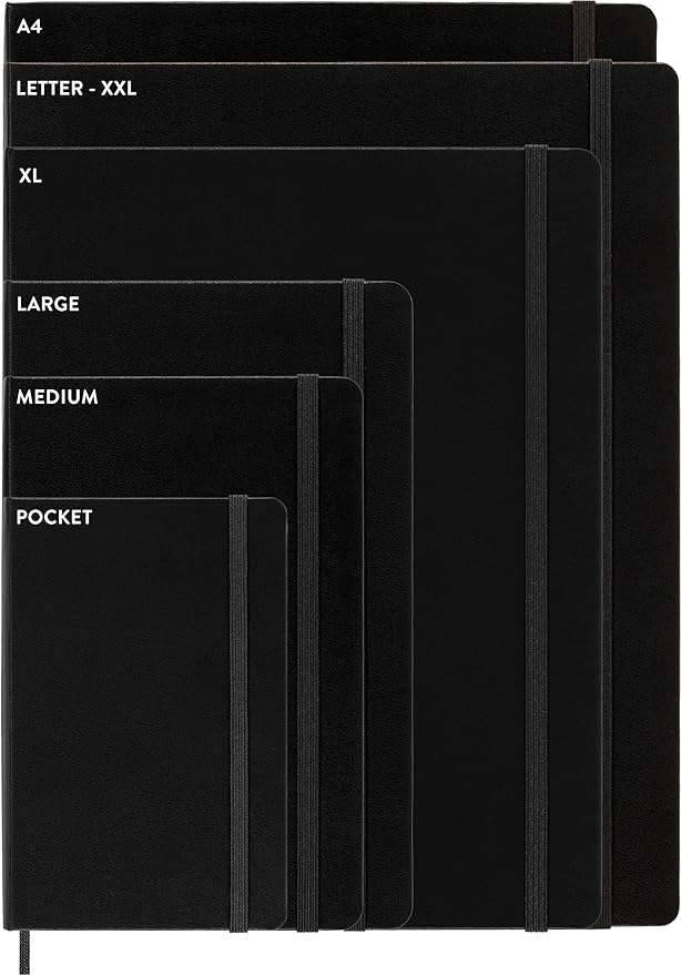Moleskine Classic 18 Month 2023-2024 Weekly Planner, Soft Cover, Xl (7.5" X 9.75"), Black