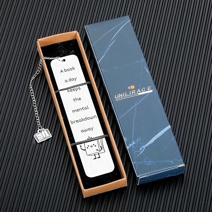 Book Marks Reading Women, Gifts for Book Lovers, Funny Bookmarks for Book Lovers Bookish Bookworm, Book Marks for Women Men Friends Daughter Son Graduation Christmas Birthday Gifts for Women Girls