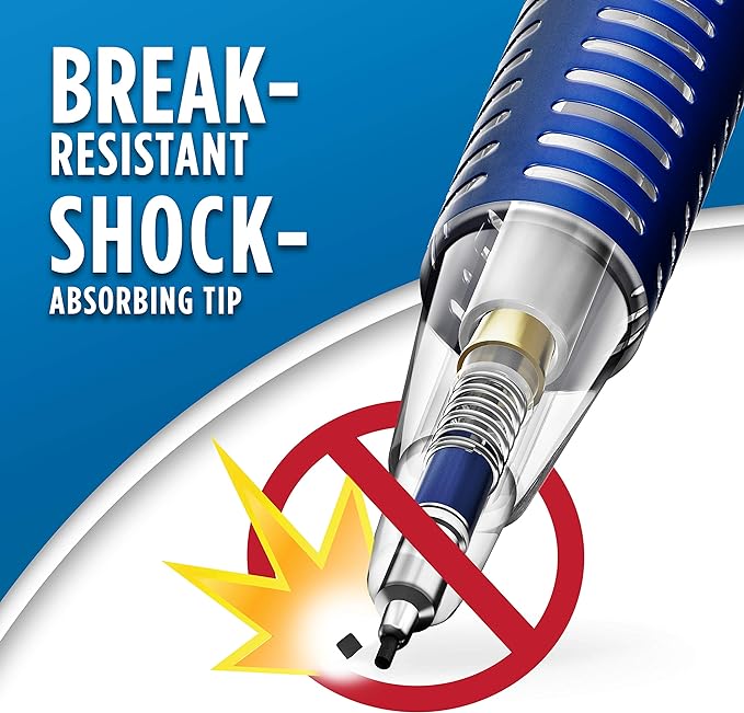 Paper Mate Clearpoint Break-Resistant Mechanical Pencils, 0.7mm, HB 2 Lead