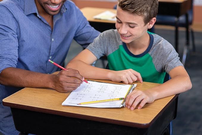 Dixon Ticonderoga Ticonderoga Wooden Pencil, 0.7mm, #2 Soft Lead, 8/Pack (13852) (X13852)