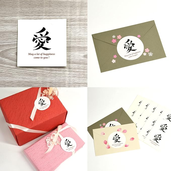 Uni Japan, Uni Mechanical Pencil Core Lead Refill Smudge-Proof 0.5 2B Sliding Case UL-S-0.5-402B 3 Packs 120pcs With Kanji LOVE Sticker