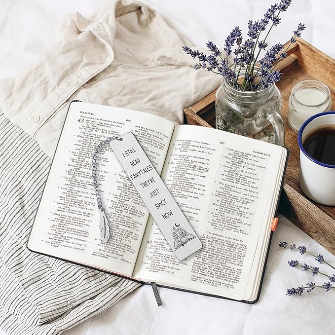 Funny Bookmark for Spicy Fairytale Bookish Gift for Women Girls Book Lover Gifts for Spicy Reader Romance Lover Reading Gift Bookworm Birthday for Friends Valentines Christmas for Her