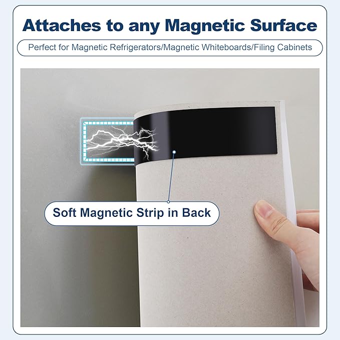 SUNEE Magnetic Calendar for Refrigerator from Now to June 2027 Wall Calendar, Fridge Calendar 3 Year Planner with Magnet for Monthly Program, 8.5"x11" Tearable Paper Calendar, Cute