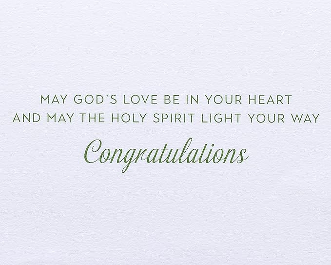 Papyrus Confirmation Card (God's Love)