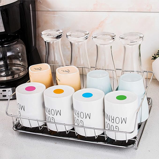 PARLAIM 6000 PCS 3/4 Inch Round Color Coding Dot Stickers, 0.75" Circle Label in Dispenser Box for Classroom School and Office (Green Blue Red Yellow)