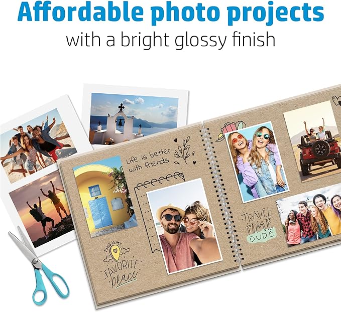 HP Everyday Photo Paper, Glossy, 4x6 in, 50 sheets (CR758A)