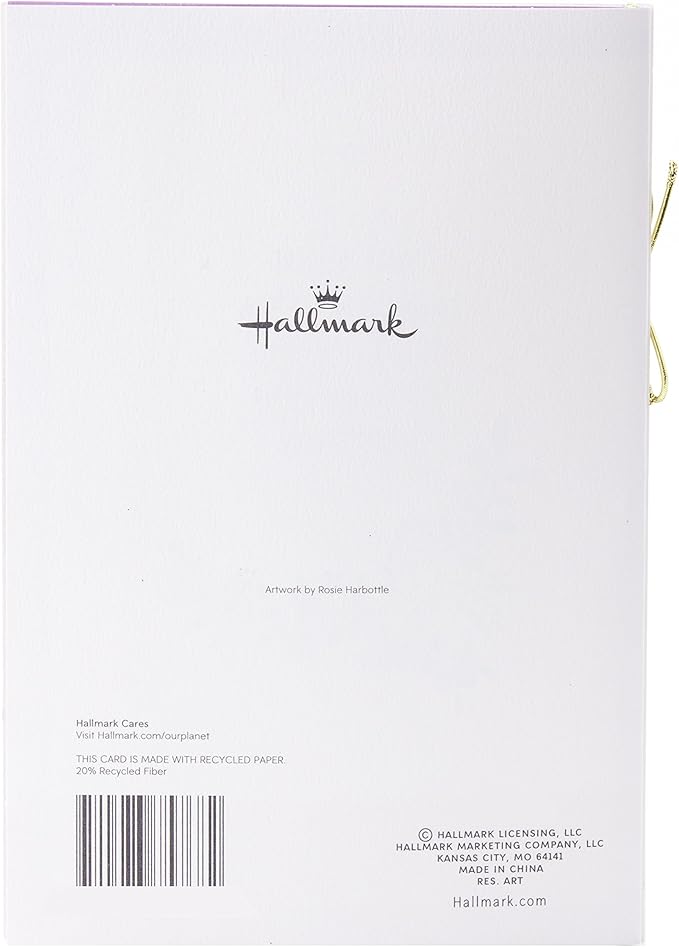 Hallmark Anniversary Greeting Card for a Couple (Birds and Flowers)