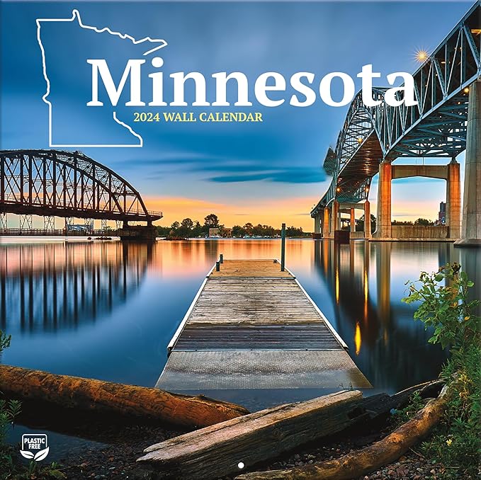 TURNER PHOTOGRAPHIC Minnesota 12X12 Photo Wall Calendar (24998940101)