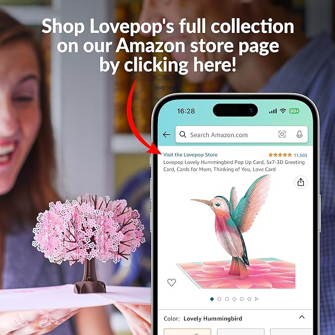 Lovepop Black Eyed Susan Paper Flower Bouquet, Flower for Delivery Prime, Paper Flowers, Pop Up Birthday Cards, Anniversary Card for Wife