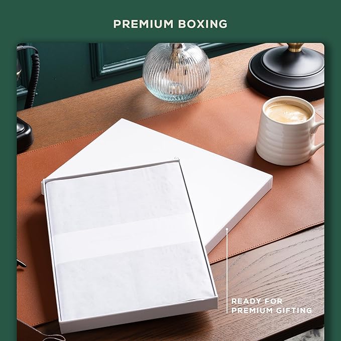 BEECHMORE BOOKS Lined Journal Notebook, 8.5 x 11.5 inch, A4 160 Lined Pages, Hardcover Leather Journals for Women, Men, Writing and Notebooks for Work - 120 GSM Thick Paper, Gifts Box Included