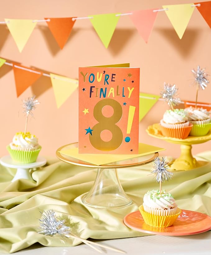 American Greetings 8th Birthday Card (Time to Celebrate)