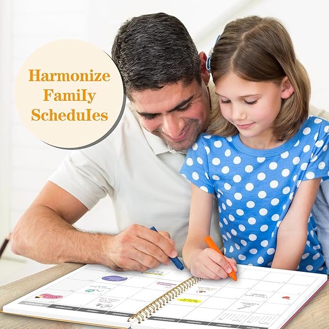 Monthly Planner 2025-2026, 2025 Calendar 24 Months Planner, JAN 2025 - DEC 2026, 8.5"x11", Personal Organizer with Monthly Goals, To-Do List, Habit Tracker, 24 Months for School Office Home Planning