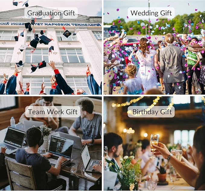 Up to 480 Pcs Personalized Pens in Bulk, Custom Metallic Printed Name Pens with Black Ink, Customized Pens Bulk with Stylus-Great Gift Ideas(Morandi 6 Color)