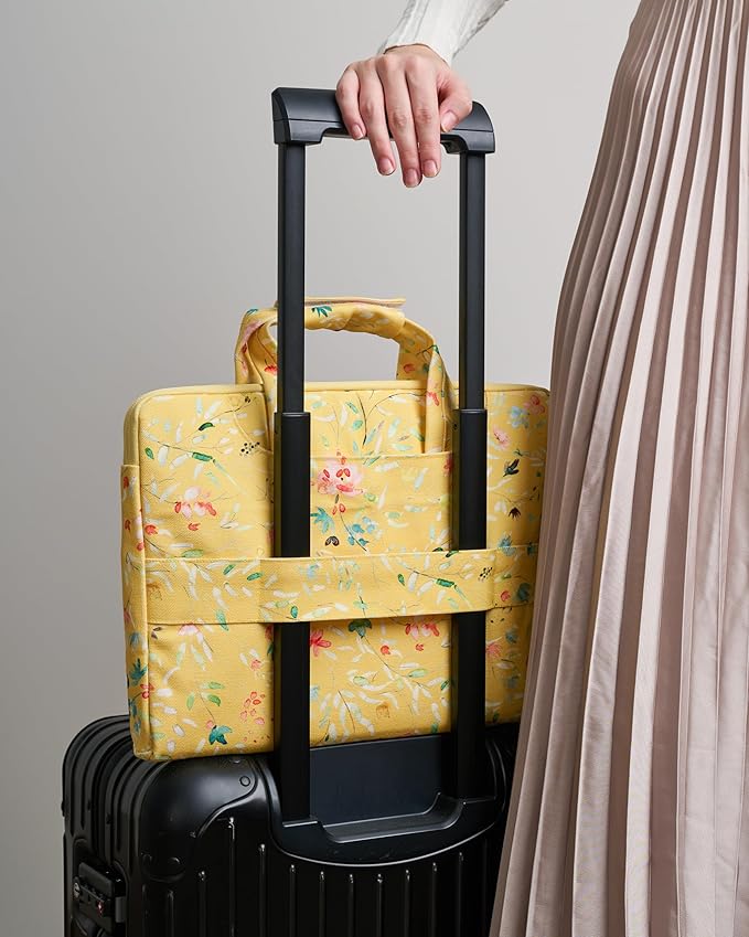 Maison d'Hermine Laptop Bag upto 13.5 inch Stain and water repellent Cotton canvas - Colmar