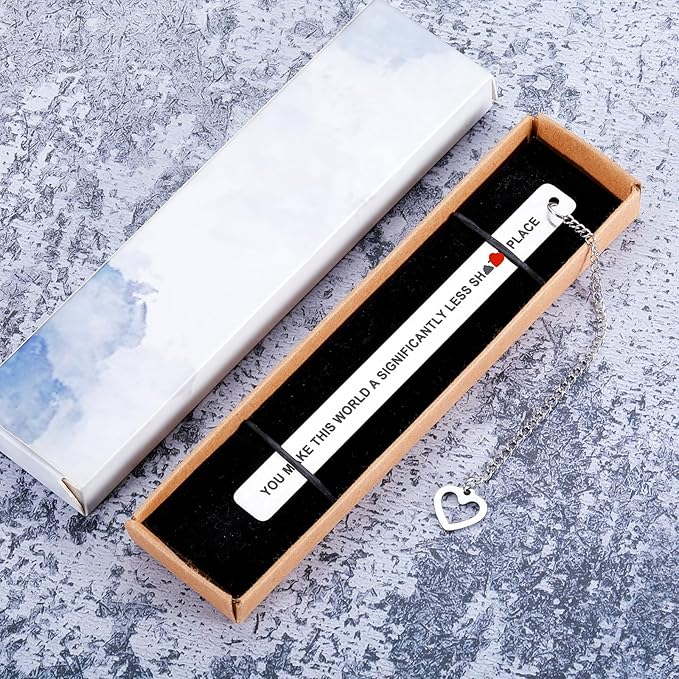 Graduation Gifts Christmas Valentine's Day Thank You Gifts for Friends Friendship Gifts for Women Friends Christamas Stocking Stuffers Best Friend Gifts for Women Colleague Coworkers Birthday Bookmark