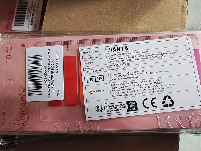 2000Pcs Sticky Tabs with Ruler, 10 Pack Index Tabs, Post It Sticky Notes, Repositionable Book Flags Strip Index Tabs Clear Page Markers for Office School Reading Highlights Classifying