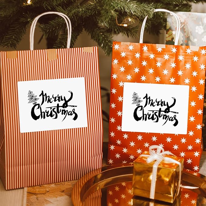 12 Rolls Compatible Shipping Labels Replacement for Brother DK-1202 (2.4" X 3.9"), Compatible with Brother QL Label Printers QL800 QL1100 with 1 Refillable Cartridge Frame